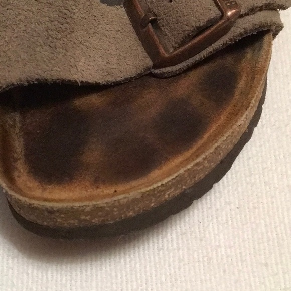 Birkenstock Taupe Arizona 2 Strap Sandals sz 39 - Picture 7 of 15